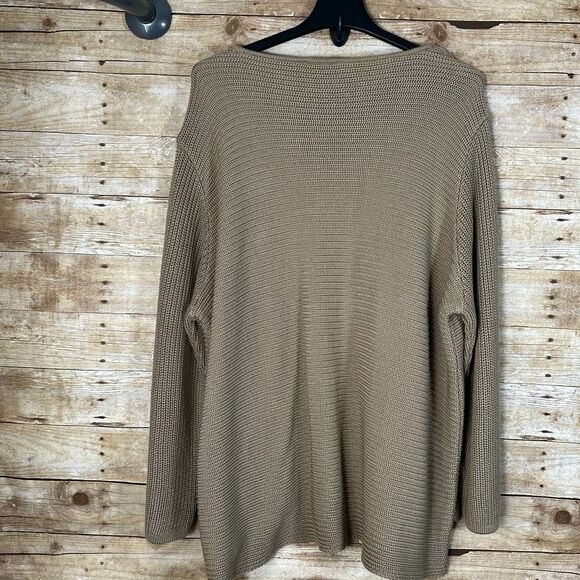 ULLA POPKEN  HEAVY KNIT CASUAL WARM SOFT BLOUSE/CARDIGAN COMBO SIZE 28/30 - Picture 2 of 7